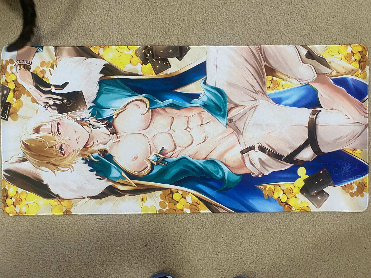 HSR and Genshin Deskmats (Kinda SFW)