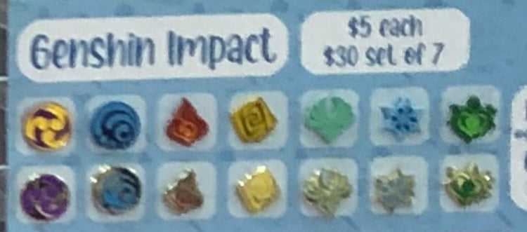 Genshin Impact: Elemental Fillers