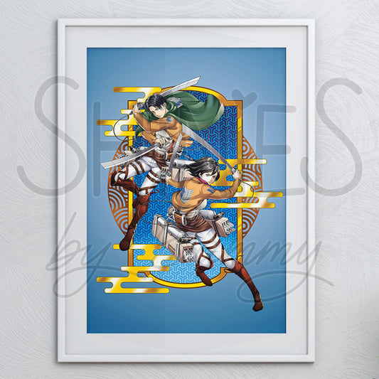 Sword Fighters A3, A5