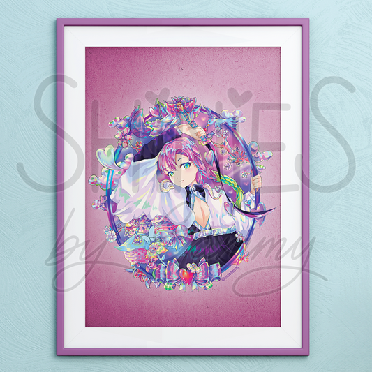 Holographic Florals A5