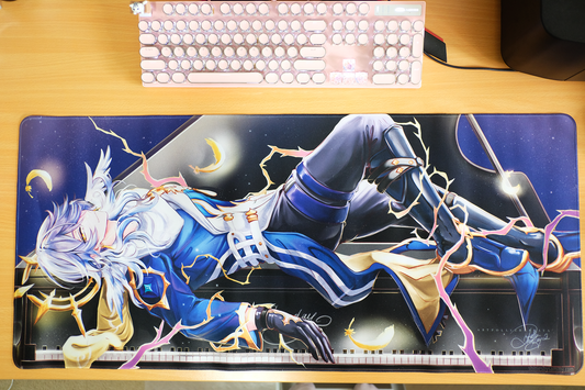 HSR and Genshin Deskmats (Kinda SFW)