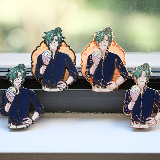 Happy Hungry Green Bun Boy