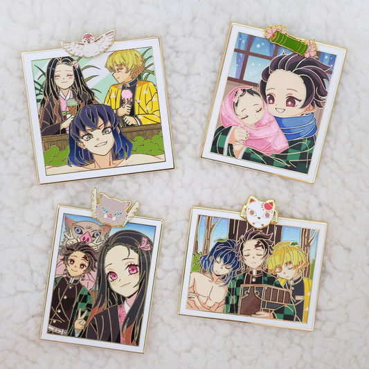 Slaying Hearts Polaroids (Gold Public)