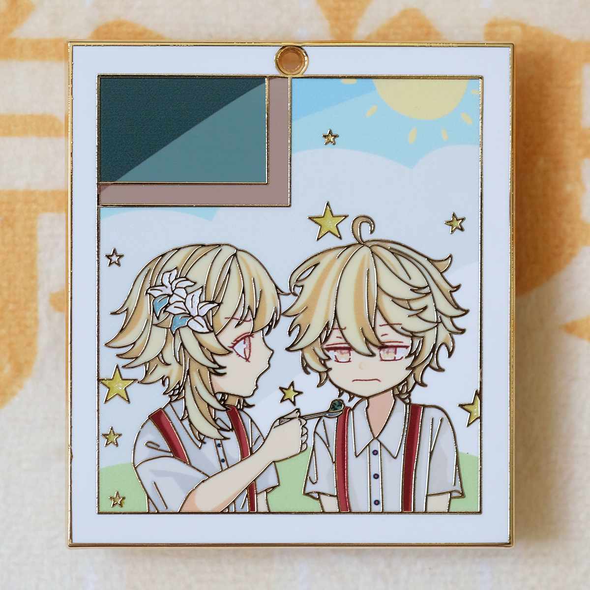 Genshin Polaroids: Travelling Twins