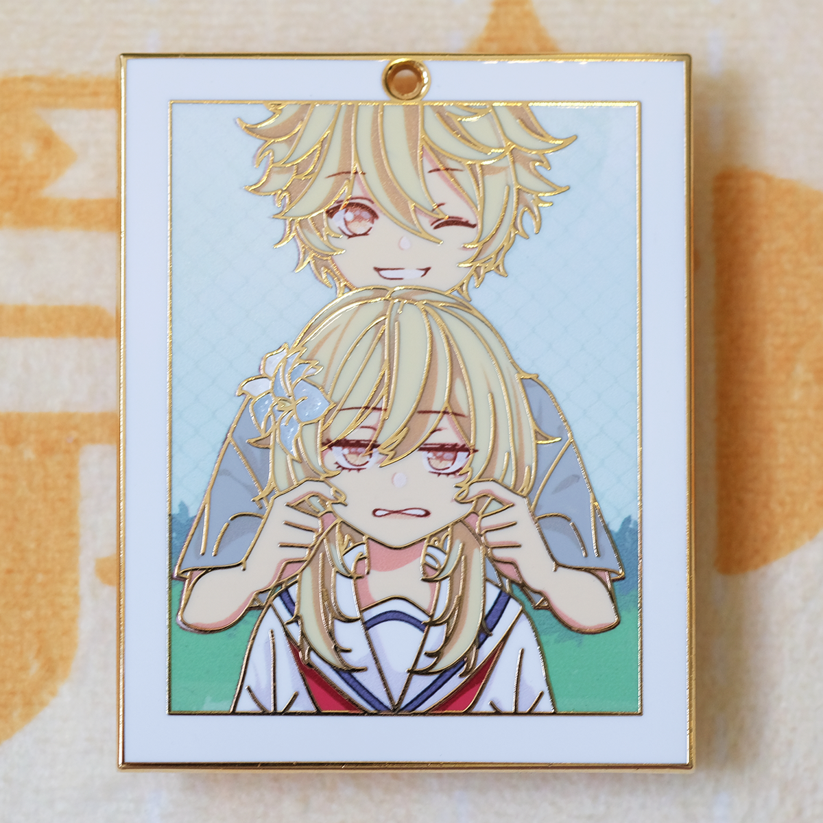 Genshin Polaroids: Travelling Twins