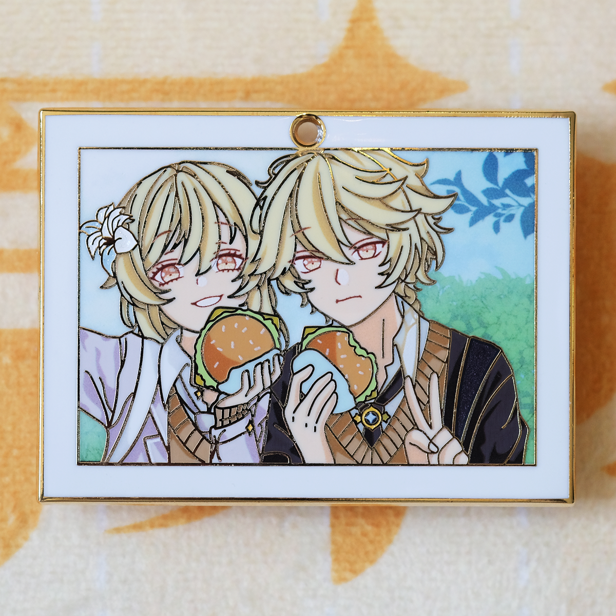 Genshin Polaroids: Travelling Twins