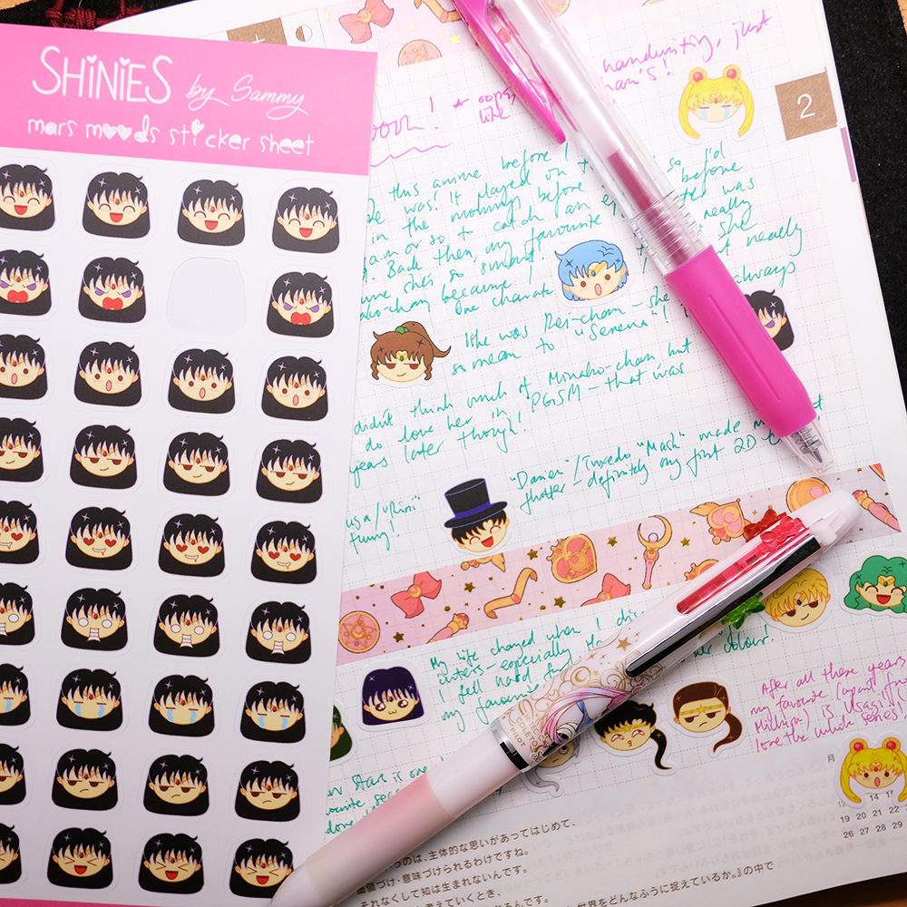Moonie Moods Sticker Sheets