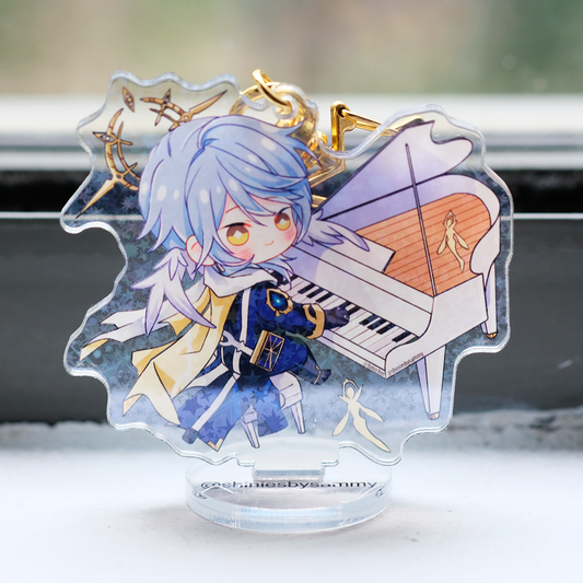 Sunday Piano Chibi - Acrylic Charm/Stand