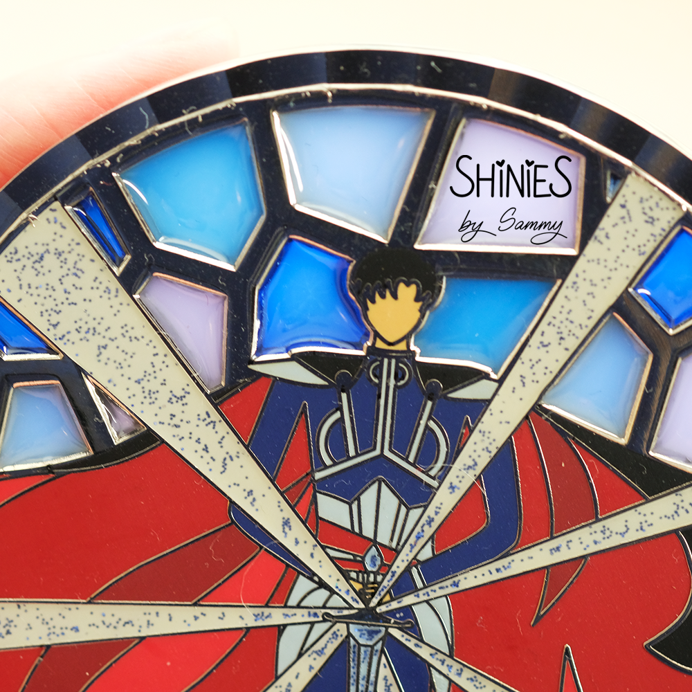 Moon Goddess and Earth Prince: Stained Glass