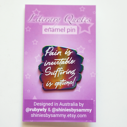 Suffering is Optional