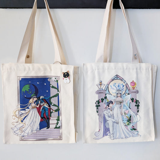 Moonie Past and Future: Canvas Bag
