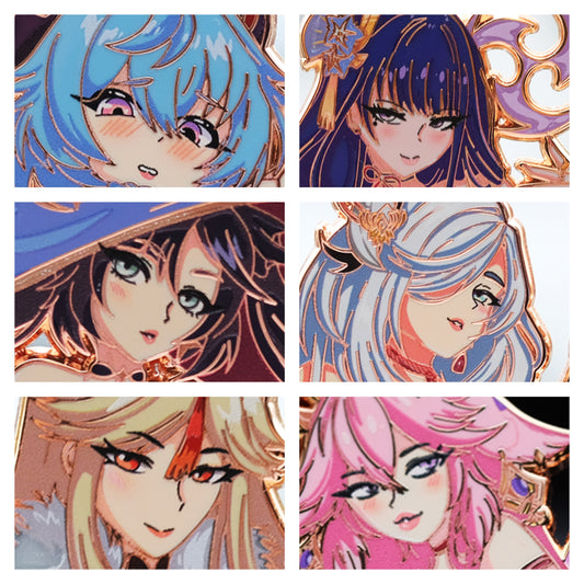 [NSFW] Sexy Genshin Ladies (Pins)