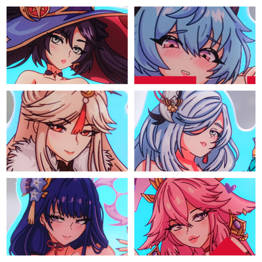 [NSFW] Sexy Genshin Ladies (Stands)