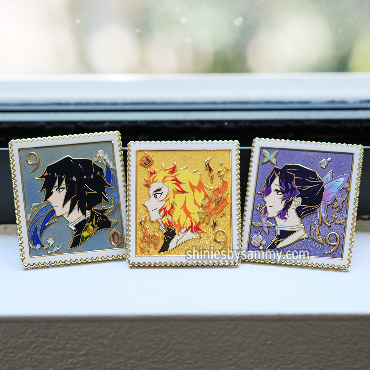 Slaying Stamps (Wave 1: Water, Insect, Flame)